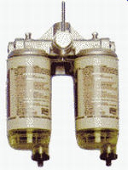 Racor Spin-On Filter mit Wasserseparatoren und Klarsich