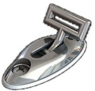 Spanngurte (Paar) mit NIRO Clips, Schnallen, Deckaugen