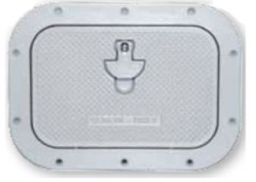 allpa Aluminum Hatch, outer size 350x600mm, cut out siz
