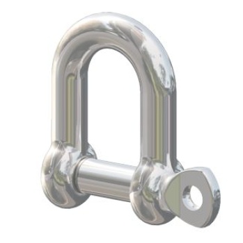 Antal NIRO Shackle (Ø6mm) voor 1-Scheibes OPF-60 & 70 B