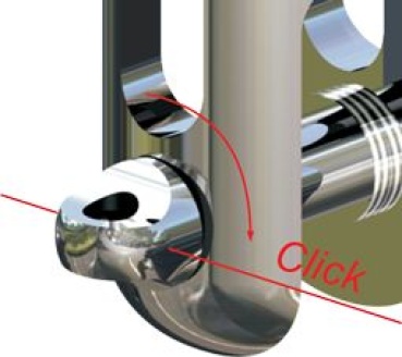 Antal NIRO Nitronic 50 Twin Halyard Blöcke, Leine Ø8-10