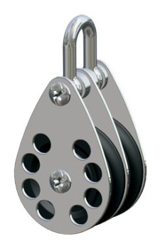 Antal NIRO 316 Blöcke Serie 65, kugelgelagert, Double B