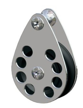 Antal NIRO 316 Blöcke Serie 65, kugelgelagert, Single W