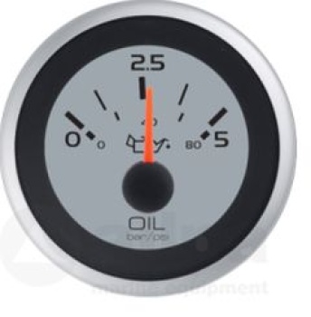 allpa Argent Pro Öldruckanzeiger 0-5 Bar (VDO)