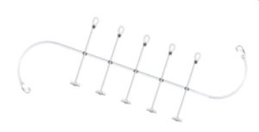 Segelspinne, L=2000mm, Ø8mm