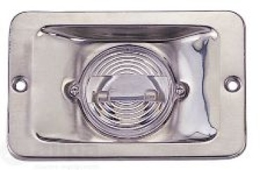 LED-Hecklaterne, Rechteckig, 8-30V  1W, 135º, LED 1x 1