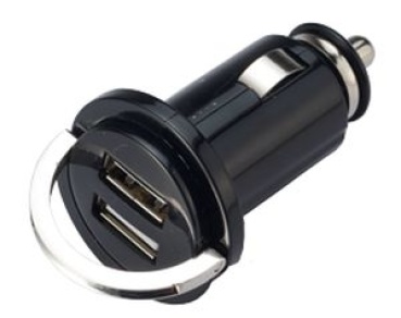 Mini-USB-Lader, 12-24V  2,1A (2x Anschlüsse)