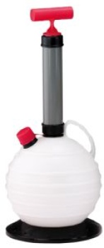 Öl- & Flüssigkeitabsaugpumpe 2l mit Schlauch & Behälte