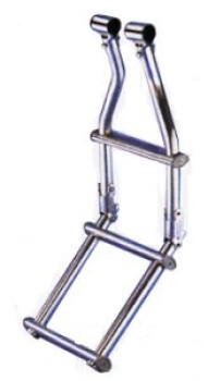 NIRO Badeleiter für Badeplattform (S1900027), 3-Stufen