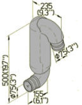 Vetus Schwanenhals LT7575