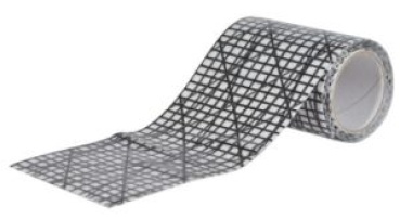 Kevlar Sail Repair Tape 75mm 1.5m schwarz