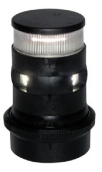 AS34 LED Anker/Topp schwarz12/24V