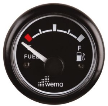 WEMA ANZEIGE FUEL SCHWARZ