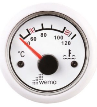 WASSERTEMPERATUR WEISS