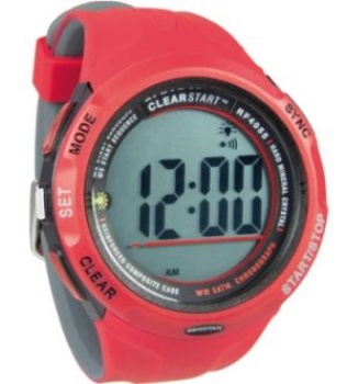 Clear Start 50 Segeluhr rot-grau
