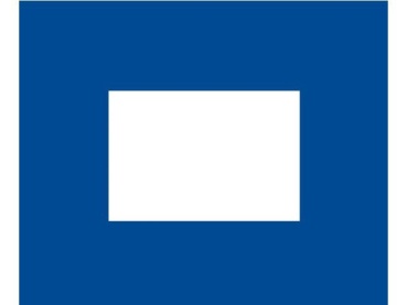 SIGNALFLAGGE P 30X36CM