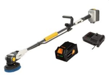 Twin Brush Bürstenset inkl. blauer Bürste, 4 Ah Akku &