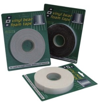 VINYL FOAM TAPE BLACK 19X3MMX3M