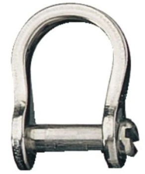 RF613S Shackle,Bow, Slotted Pin 3mm