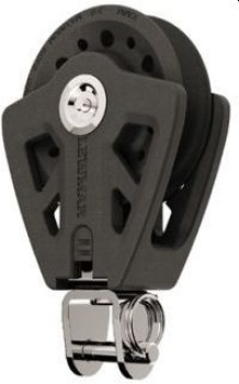 Lewmar® Synchro Einfachblöcke 1-scheibig mit Gabelkopf, 60mm