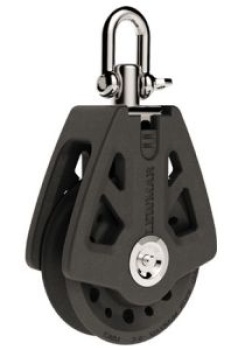 v Synchro Block 72mm Single schwarz