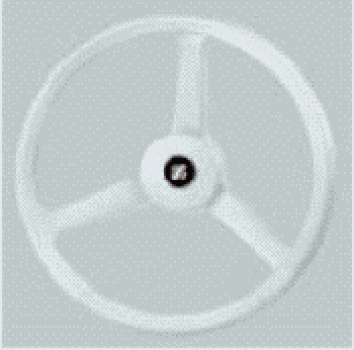 V32W STEUERRAD WEISS 3X120GRSPEI