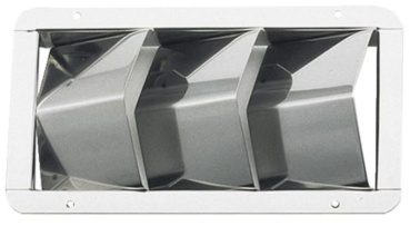 LUEFTERROST EDELSTAHL 325X110MM