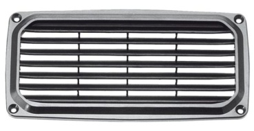 LUEFTERROST 201X101MM SCHWARZ
