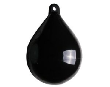 Kugelfender SCHWARZ 45CM