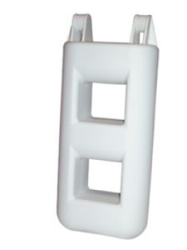 TREPPENFENDER 3 STUFEN WEISS