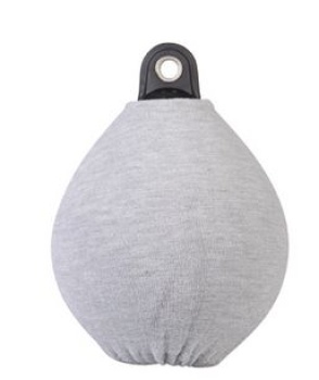 Kug-Fender-Bezug 35 grau