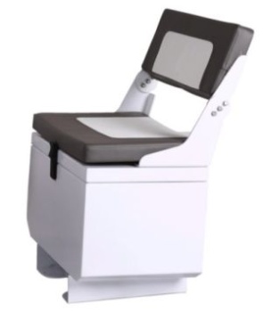 1-Person Sitzbank für Steuerkonsole FCT550 weiß