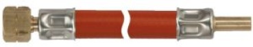 Gasleitung 1/4 LH-ÜM x 8mm RST 80cm