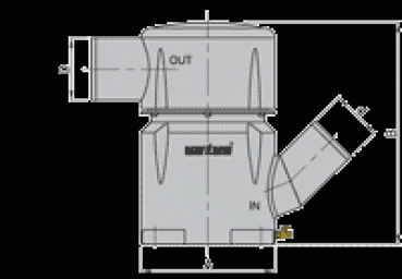 Vetus Kunststoff Wassersammler MGP9090