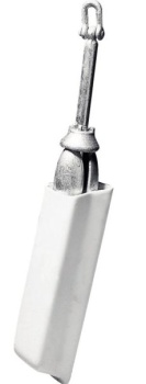 KURBELTASCHE WEISS 265X73X73MM