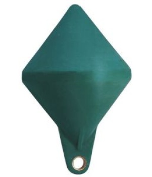 KEGELMARKIERUNGSBOJE, GRUEN, 40CM