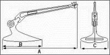 SOC ANKER VERZINKT 7KG