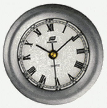 4 ZOLL UHR MATT VERCHROMT
