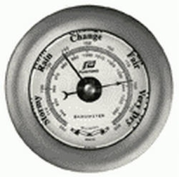 4 ZOLL BAROMETER MATT VERCHROMT