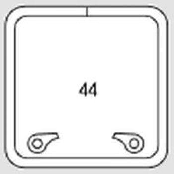 Decksluke Maße (Außen): 502 x 502mm
