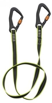 Plastimo FLAT TETHER 2 SAFETY HOOKS W/FERRULE