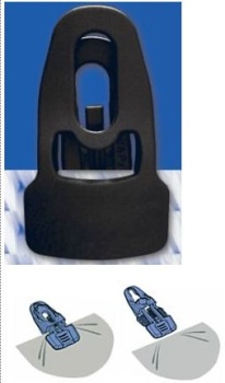 TORNADO® CLIP GROß, SCHWARZ