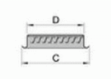 Vetus Lamellengitter Belüfter SSVL090