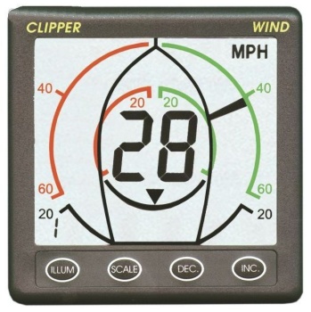 NASA - CLIPPER - Windlupe - Tochtergerät / Zweitanzeige