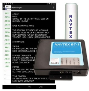 NASA - Bluetooth-Navtexempfänger BT-3 mit S2-Antenne