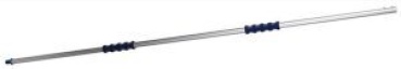 Aluminium Stiel mit Wasserdurchlauf, 150 cm