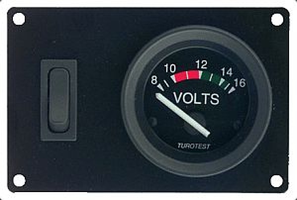 Philippi PV-24V Ergänzung mit Voltmeter