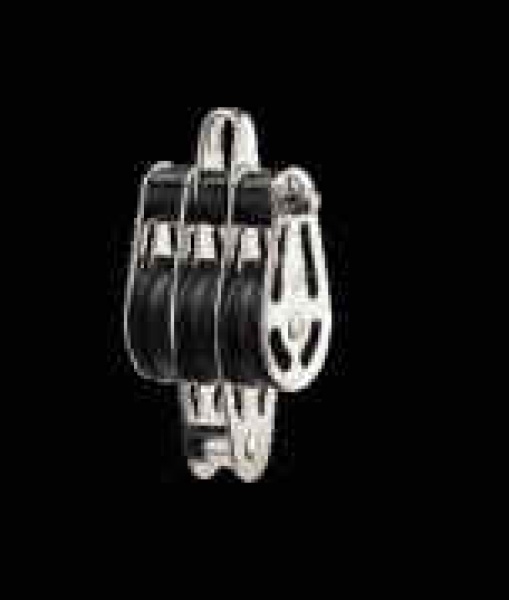 BLOCK 6MM 3 ROLLEN HUNDSFOTT GLEITLAGER