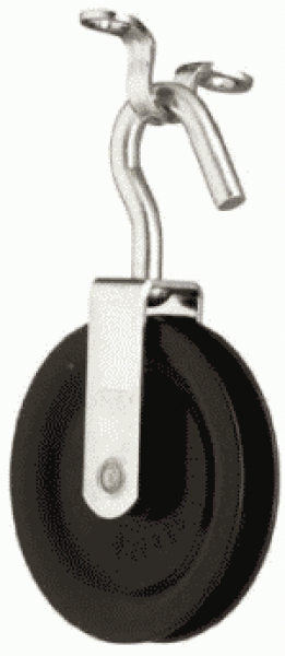 STEUERSEILBLÖCKE MIT OFFENER KRAMPE 16MM GLEITLAGER