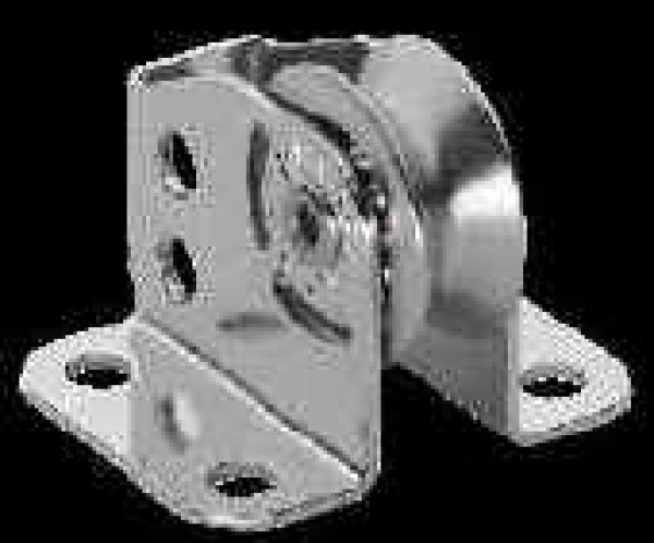 MICRO-XS-STEHBLOCK 1 ROLLE KUGELLAGER, ROLLE EDELSTAHL